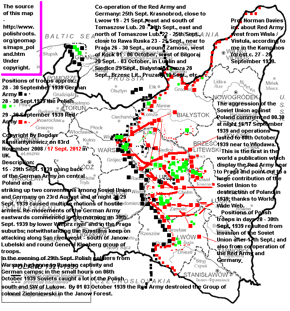 Armia Czerwona na Mazowszu i Lubelszczyznie oraz na linii Wisly i na zachod od tej rzeki we wrzesniu i pazdzierniku 1939 roku. The Soviet Army west from Vistula - September 1939