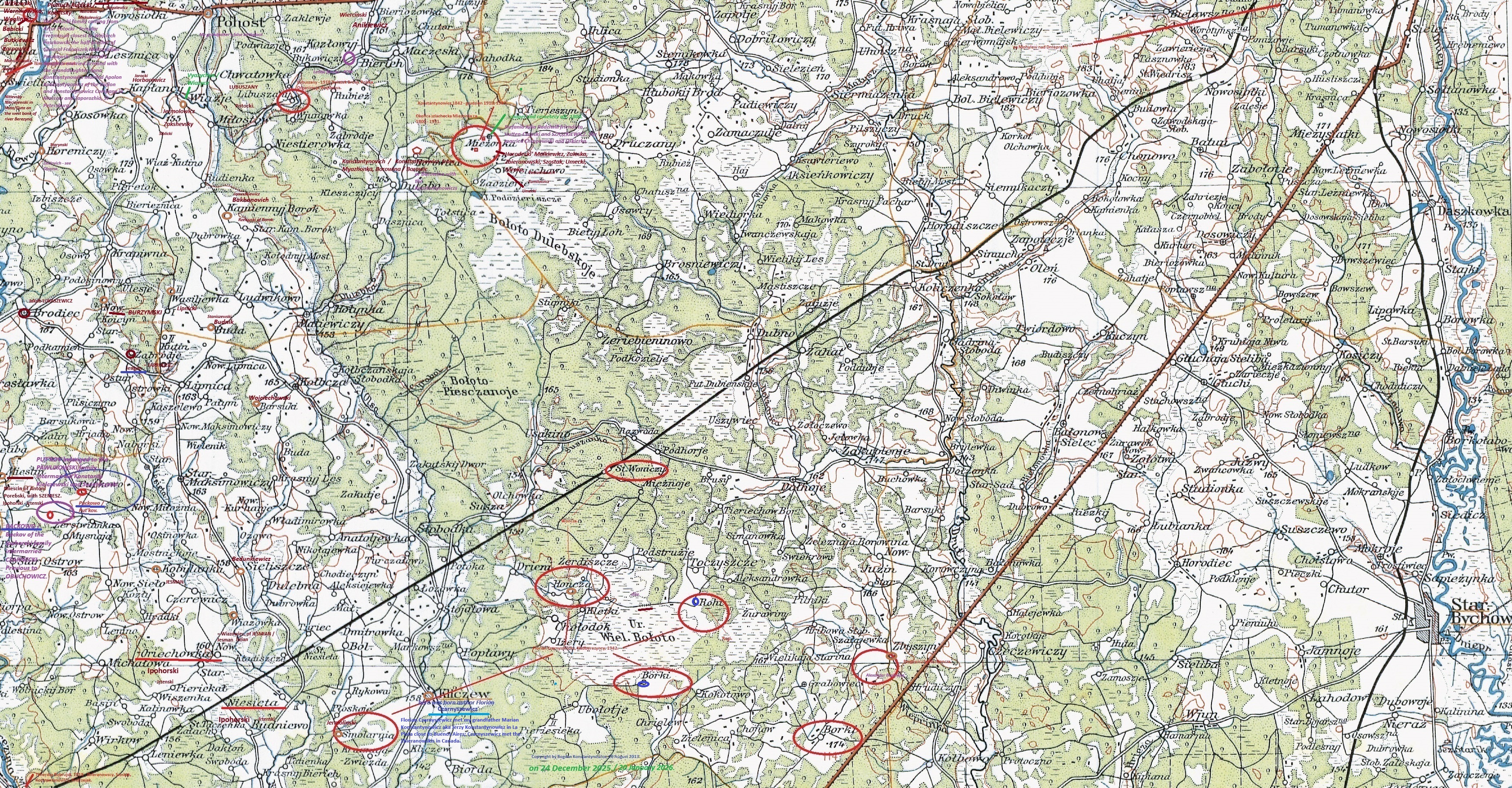 Florian Czarnyszewicz, Nadberezyncy, wydanie 1942 w Buenos Aires