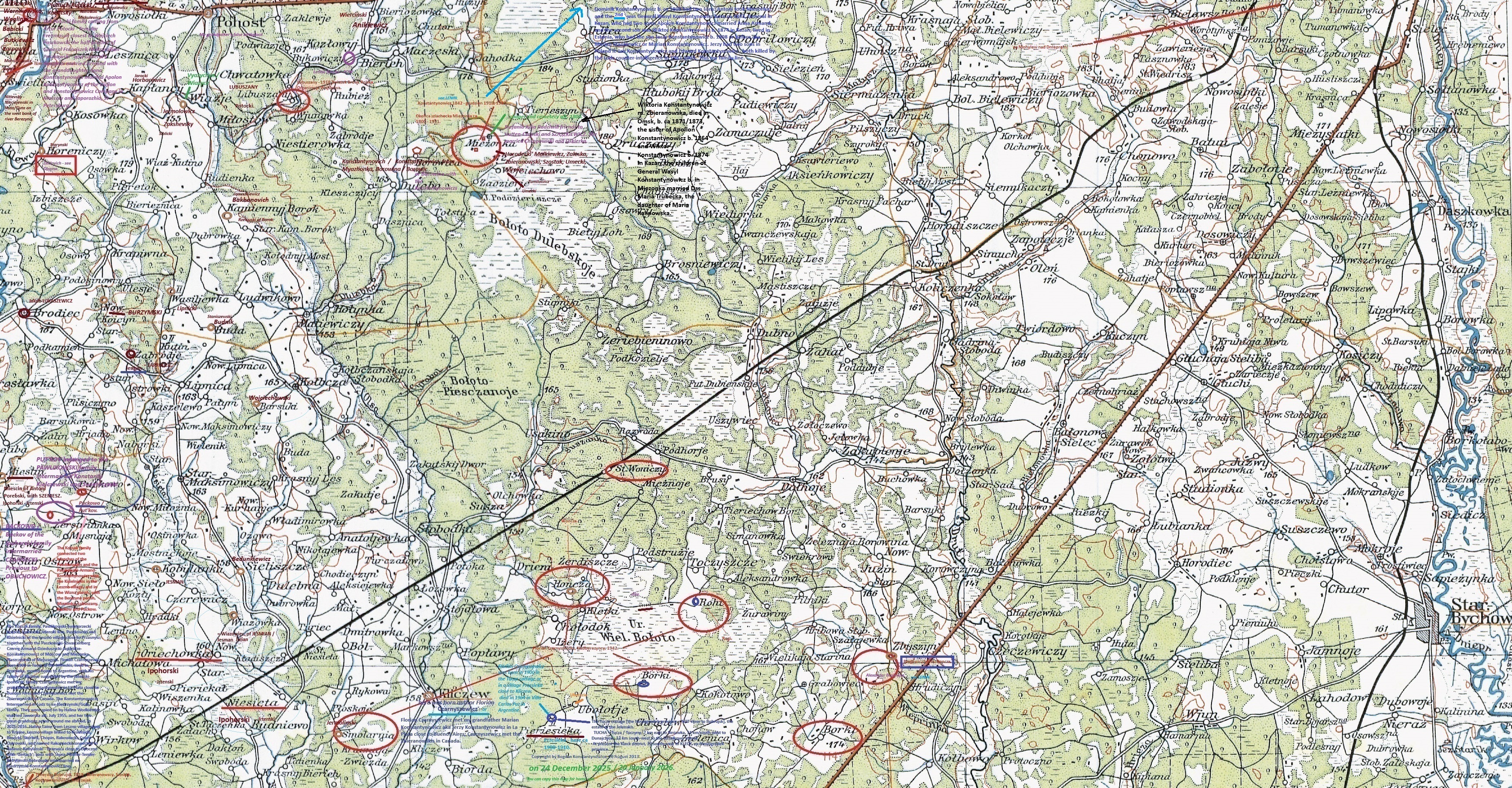 Florian.Czarnyszewicz.Backow, Puckowo, Ipohorski, Pawlikowski, and Florian Czarnyszewicz, Nadberezyncy, wydanie 1942 w Buenos Aires