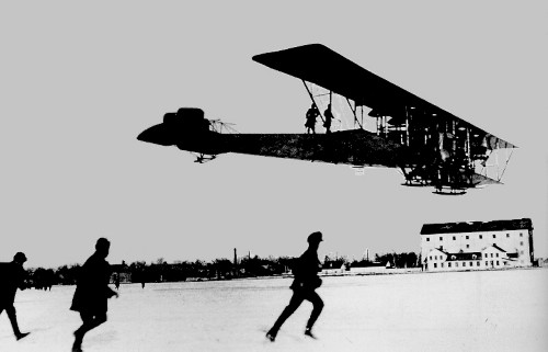 Igor Sikorsky airplane with co-operation of DEKA.