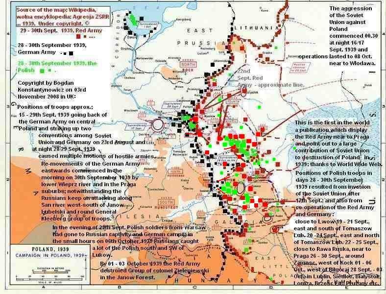 Armia Czerwona 28 - 30 wrzesnia 1939 roku