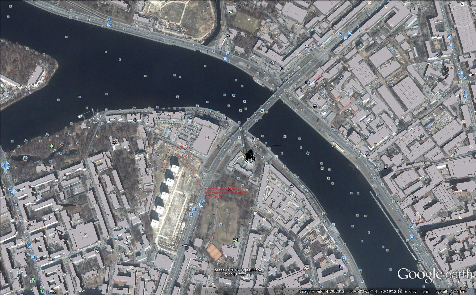 St Petersburg and The Duflon and Konstantynowicz Company 1892 - 1918